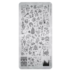 118685  Stamping Plate 82 Winter is coming